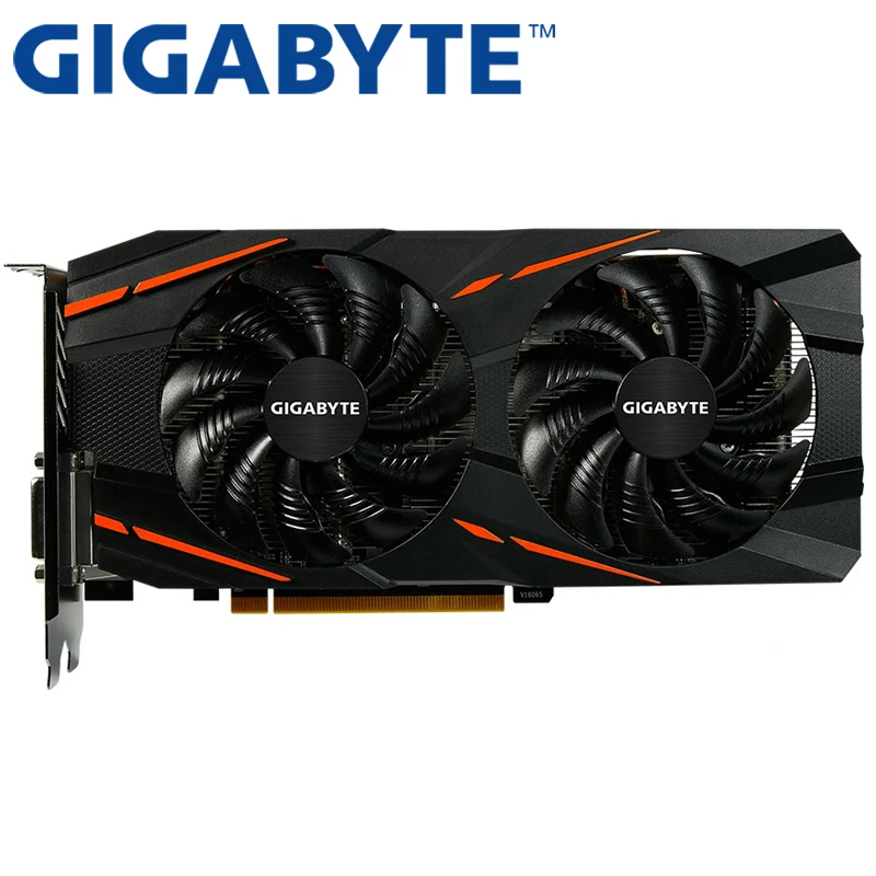 Видеокарта GIGABYTE RX 580 8GB 256Bit GDDR5 видеокарты для AMD RX 500 серии VGA карты RX580 используется DisplayPort HDMI DVI
