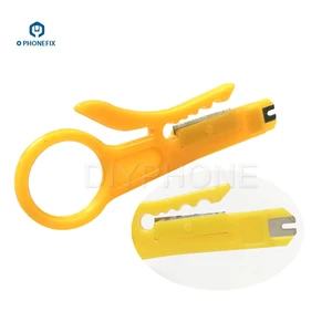 Мини нож для зачистки PHONEFIX, нож для зачистки, нож для пилинга, щипцы, инструмент, резак для кабеля, инструмент для ремонта телефона