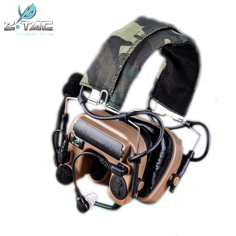 Наушники вкладыши Z tactical Airsoft Sordin тактические наушники Comtac IV с шумоподавлением