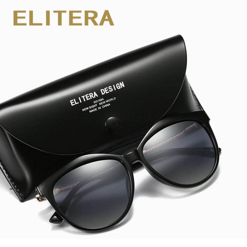 ELITERA, новинка, высокое качество, поляризационные солнцезащитные очки для женщин, фирменный дизайн, UV400, солнцезащитные очки, HD линзы, для вождения для путешествий, солнцезащитные очки