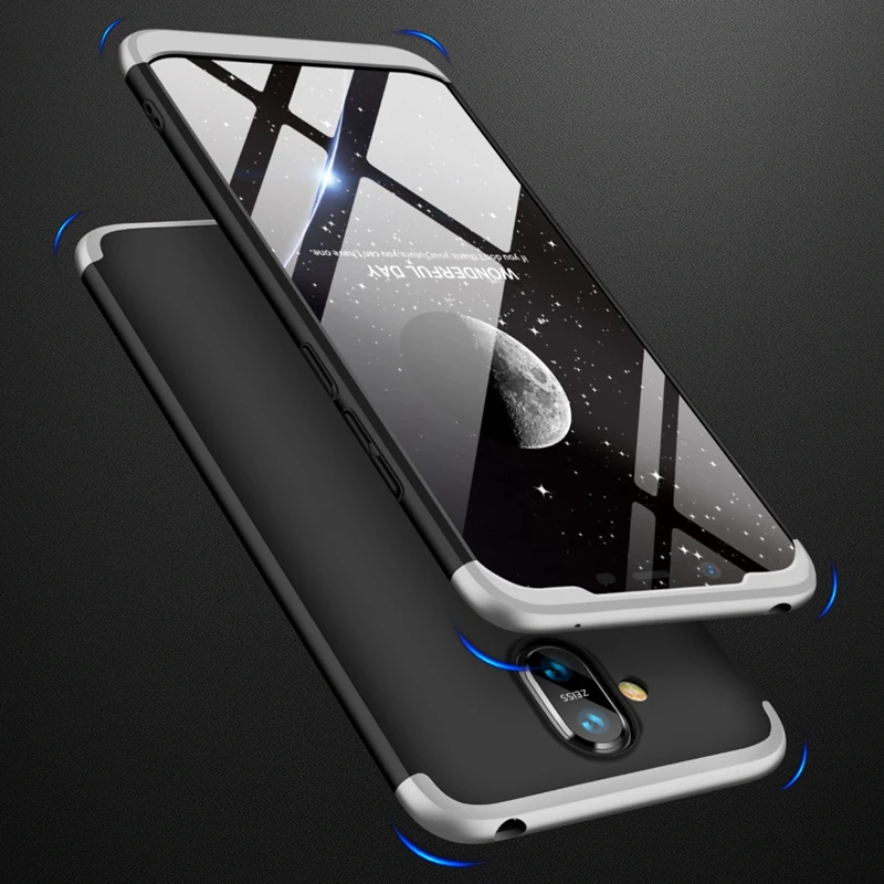 Роскошная жесткая накладка 3 в 1 матовый PC ультра тонкий чехол для Xiaomi Pocophone F1 A2 Lite