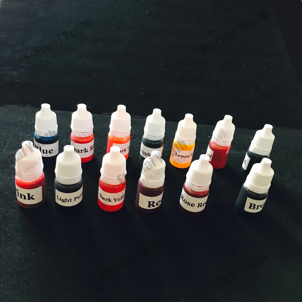 Набор пигментов для мыла ручной работы 13 цветов 5 г * цветов|pigment color|pigment dyepigment soap |