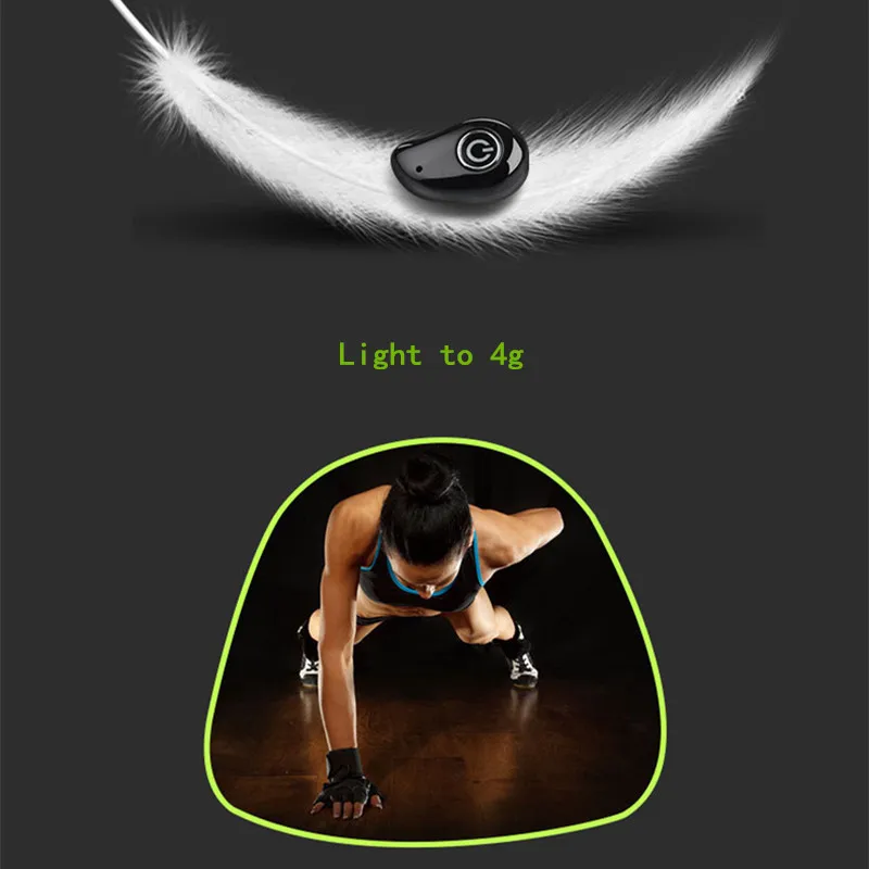 С 500 мАч зарядки окно S600 ультра мини Беспроводной Bluetooth гарнитуры V4.1 + EDR