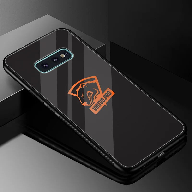 Стеклянный чехол из ТПУ для Samsung Galaxy Note 8 9 S10 S7 Edge S8 S9 Plus |