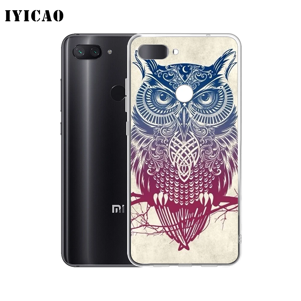 IYICAO Мягкий силиконовый чехол для телефона с мультяшной совой Xiaomi Redmi 4A 5A 6A Note 7 6 5 Pro