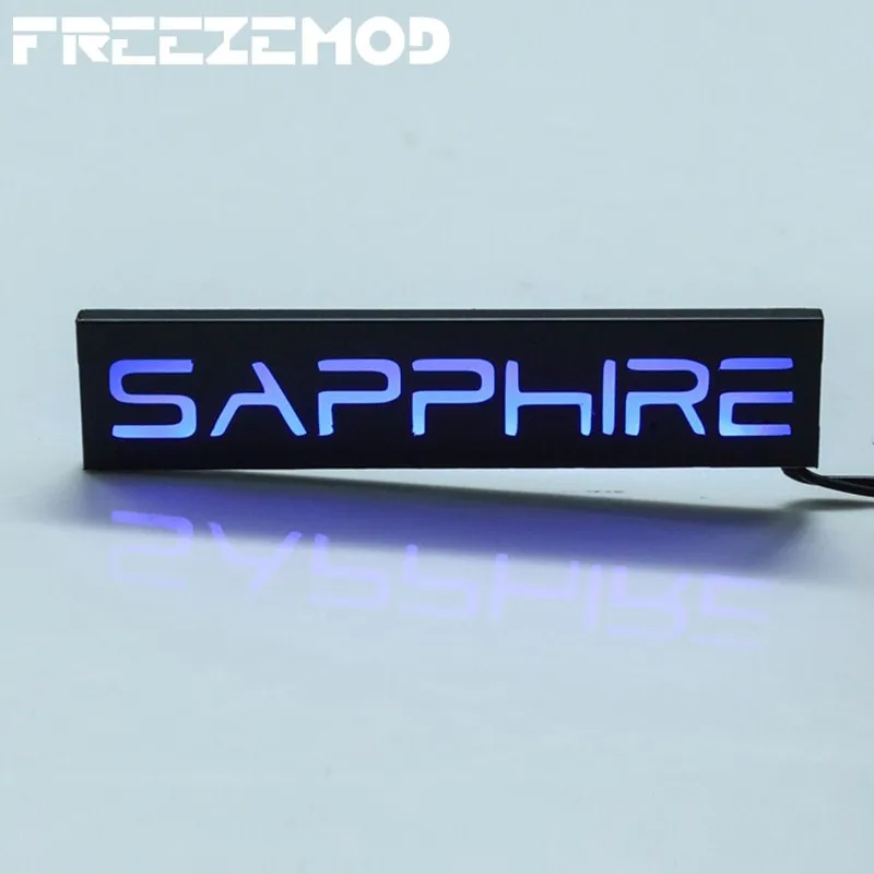 FREEZEMOD специальный светодиодный индикатор видеокарты с синим цветом. XYD-SAPPHIRE