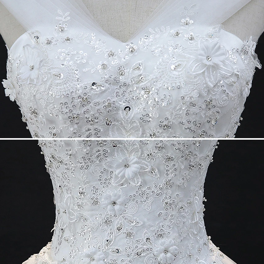 Свадебные платья в мусульманском стиле Vestido De Noiva бальное платье с V образным