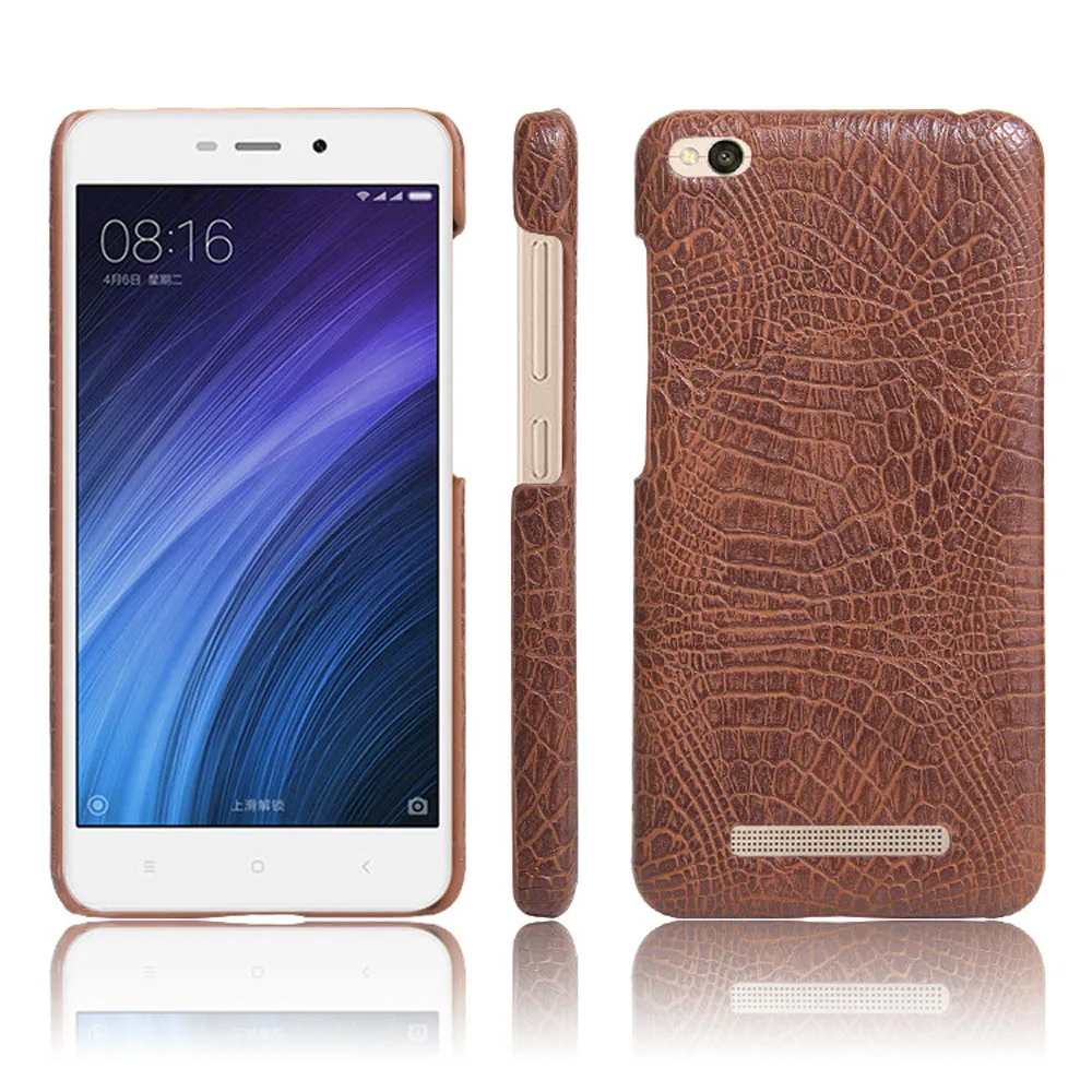 

SUBIN New Luxury Crocodile Skin PU Leather Case For Xiaomi redmi 4A 5.0" Back Cover Phone Protective Cases phone bag