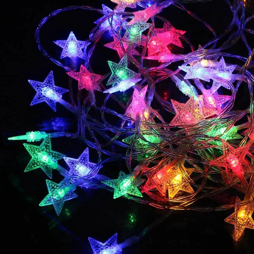 10 м 60LED USB звезда Рождество Свадьба вечерние Декор открытый Сказочный светильник |