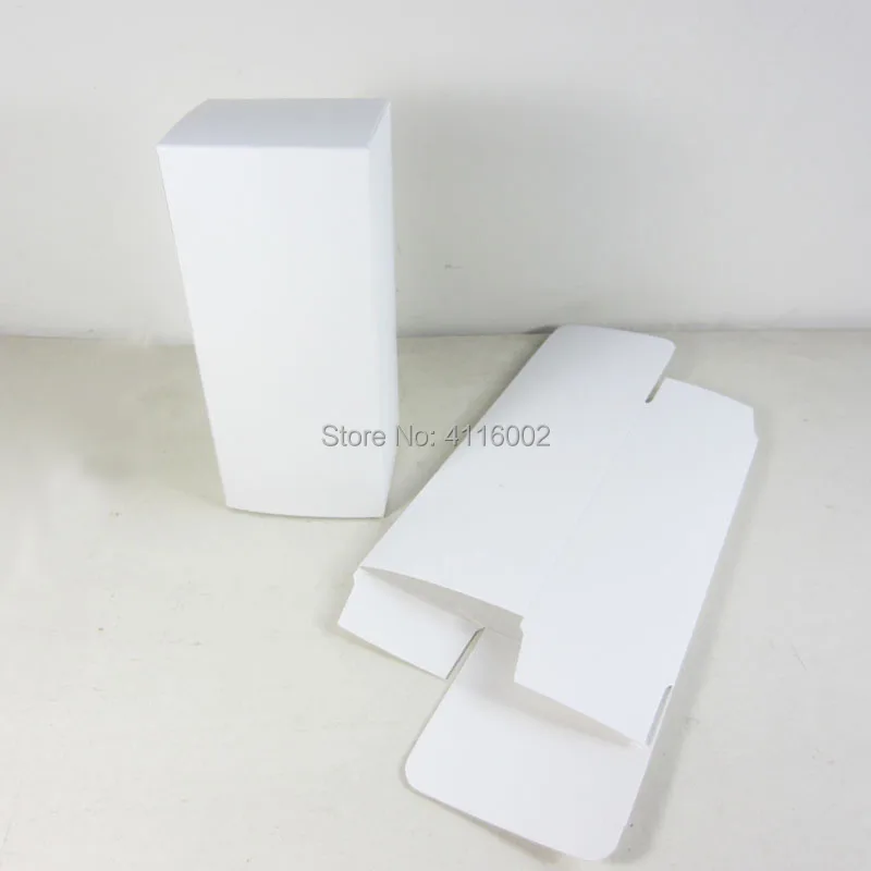 Eye Glasses White Paper Box Jewelry Gift Box Portable Protector 7.5*6*17cm