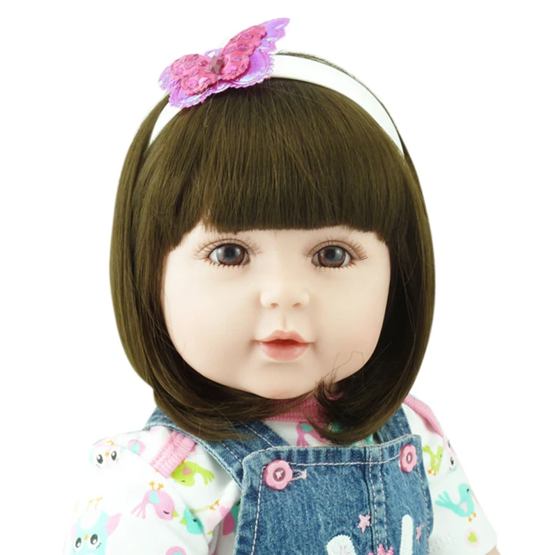 Преследовать 24 &quot/60 см Новый ручной Девочка принцесса куклы реборн силиконовая