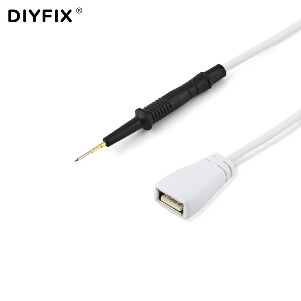 DIYFIX DC кабель питания телефонный специальный кабель питания для iPhone 4 4S 5 5S 6 6s 7 8 Plus XS XR логическая плата зарядный провод