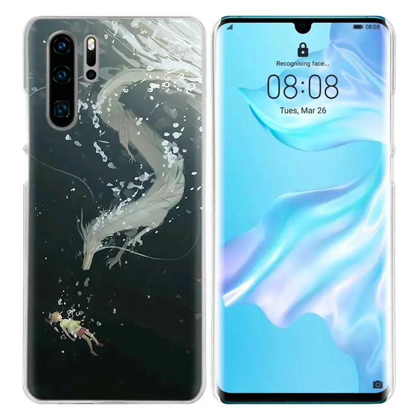 Чехол Studio Ghibli Spirited Totoro для huawei P20 P30 P Smart Nova 4 3i P10 P9 P8 mate 10 20 lite Pro Mini жесткий чехол для телефона - Цвет: 04