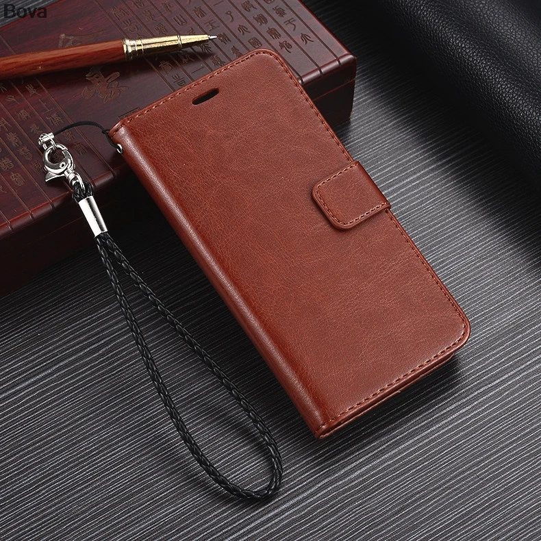 Чехол с держателем для карт Meizu M6 кожаный чехол-кошелек защитные чехлы 5 2 дюйма |