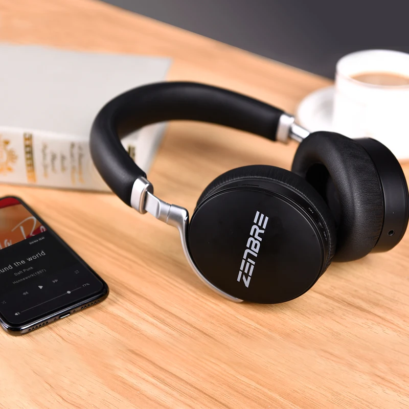 Bluetooth наушники беспроводные ZENBRE H6 складные 4 2 плюс бас Портативный Hi Fi стерео с