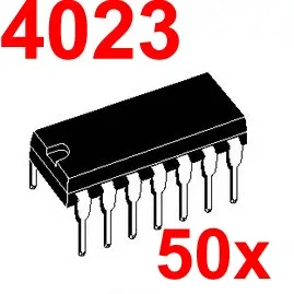 

( 50 pcs/lot ) 4023 CMOS Logic IC, DIP Package