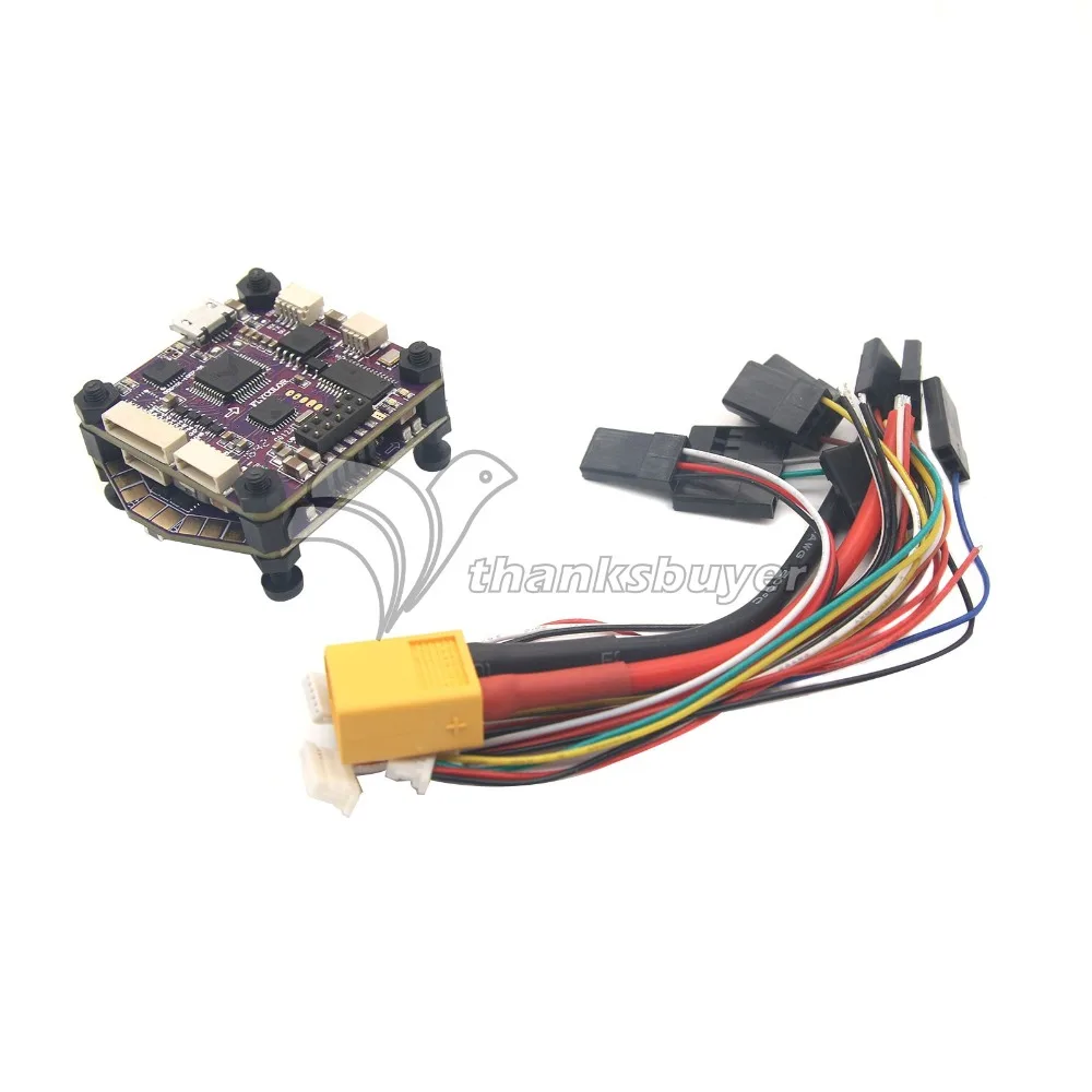 Электронный контроллер скорости Flycolor Raptor S Tower 30A 4 в 1 ESC 2 поддержка Dshot600 + F3