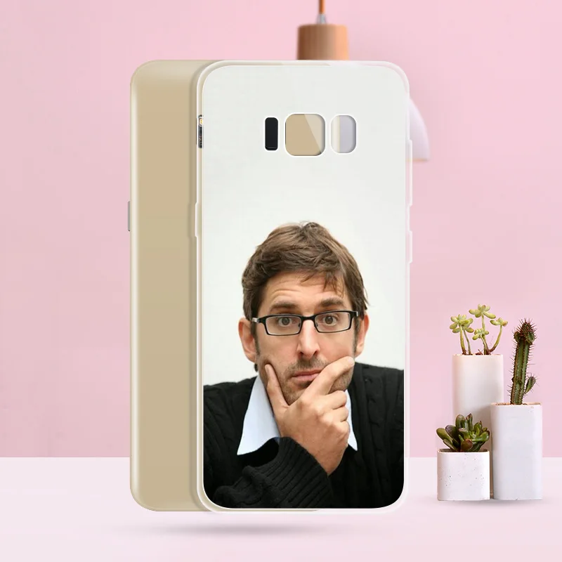 N128 Louis Theroux Soft TPU Silicone Cover For Samsung Galaxy A3 A5 A6 A7 A8 A9 M10 M20 S10 S10E Lite Plus 2017 2018 Case |