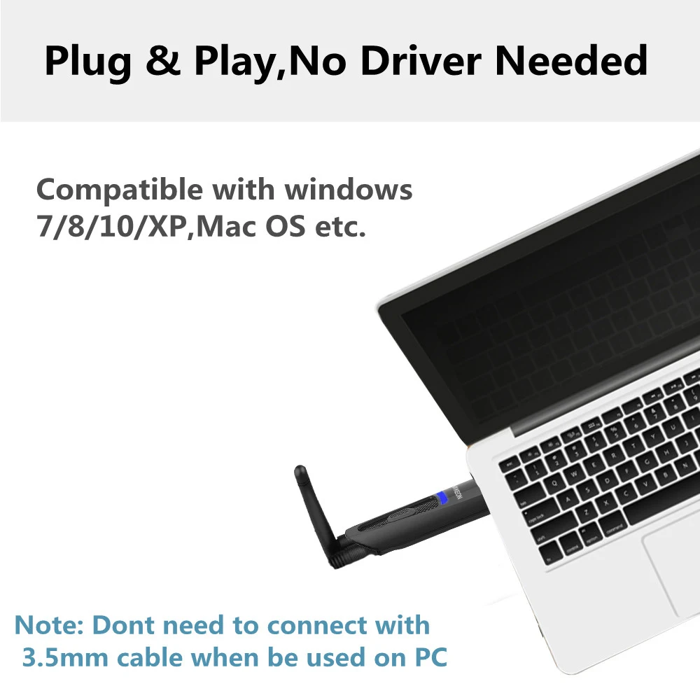 USB Bluetooth аудио передатчик адаптер для ТВ ПК Mac PS4 Nintendo переключатель беспроводной