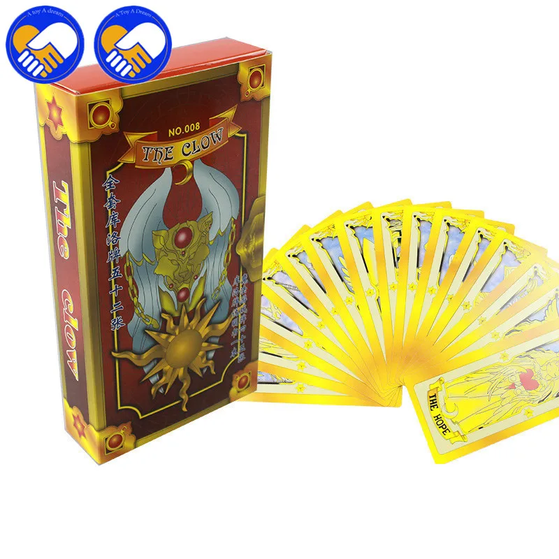 Игрушка мечты Cardcaptor Sakura 55 Hope Cards Captor Магия сакуры карты Mahou Clow аниме открытки
