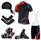Летний велосипедный комплект X-Tiger! Дышащая велосипедная одежда, шорты, рукав, велосипедная Джерси, летняя велосипедная одежда для горных велосипедов, спортивная одежда