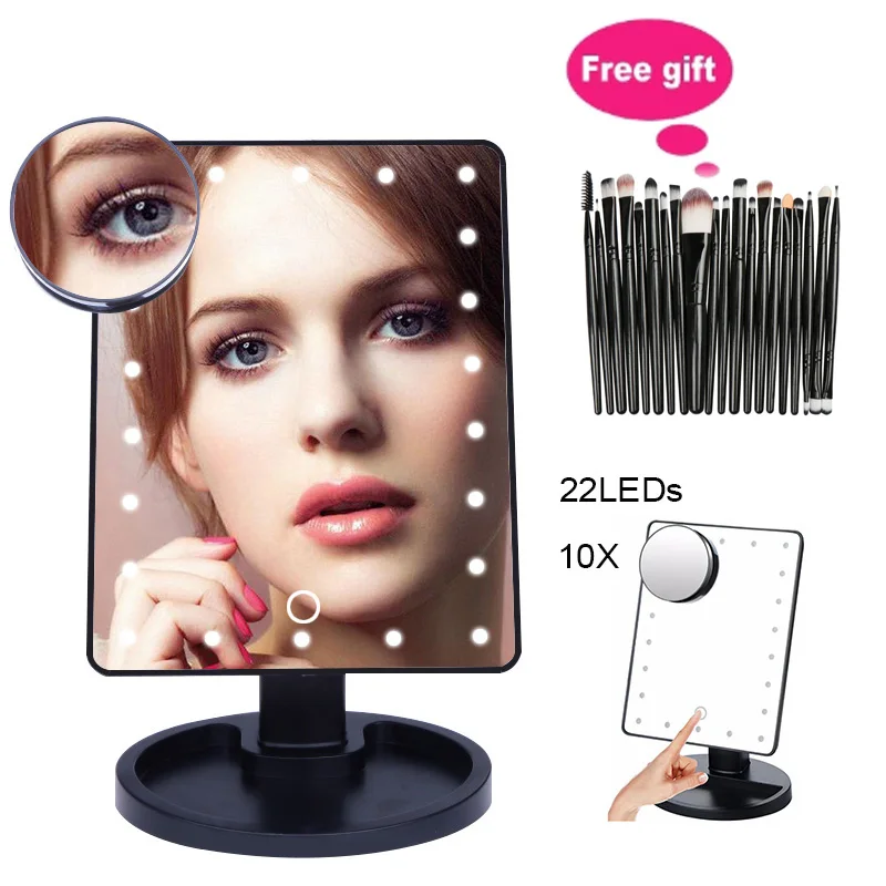 Светодиодный Профессиональный светильник ed для нанесения макияжа и ухода за