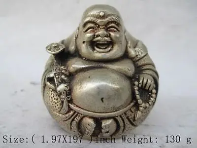 Древний тибетский буддизм в Китае. Улыбающаяся Будда ручка гибкое медное