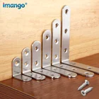 Corner Brace Stainless Steel Brackets 90 Angle Joint Fastener Shelf Support for Furniture Cabinet Screens Wall,with Screws 1 PCS