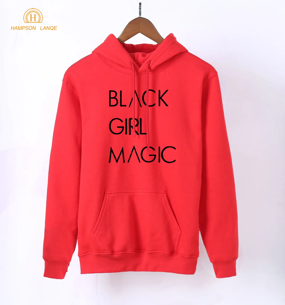 Для девочек черного цвета Magic с буквенным принтом брендовые толстовки капюшоном