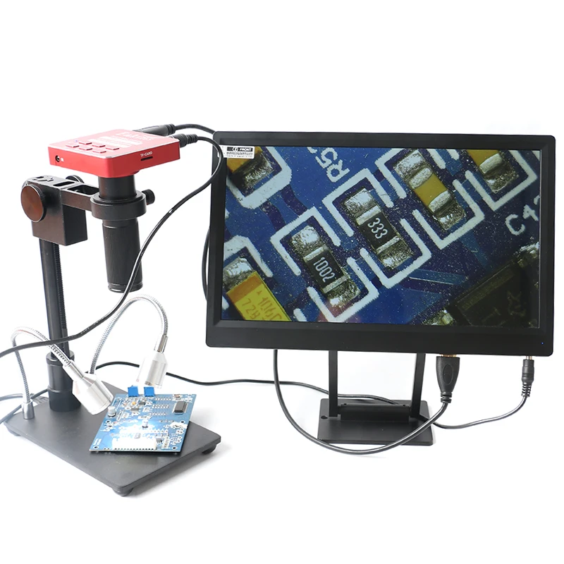 Ultraplate Full HD 1080P 60FPS 37MP HDMI USB промышленный электронный цифровой видео микроскоп камера для телефона процессор печатная плата ремонт