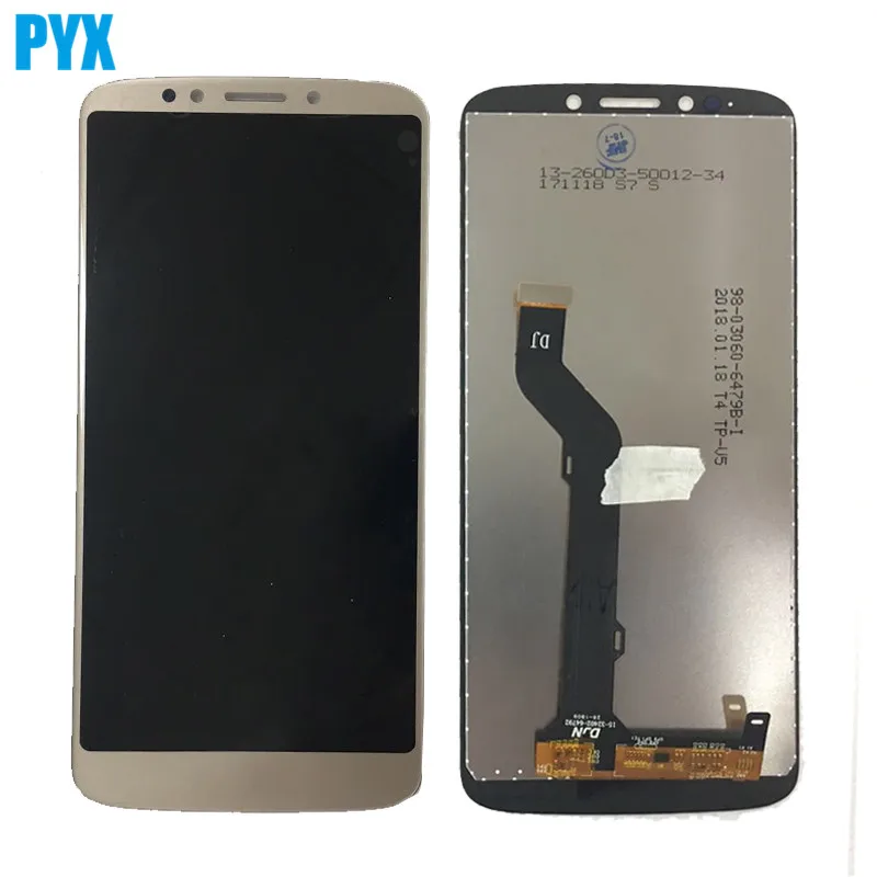 ЖК-дисплей 6 0 дюйма для Motorola Moto E5 Plus xtразы сенсорный стеклянный дигитайзер в сборе