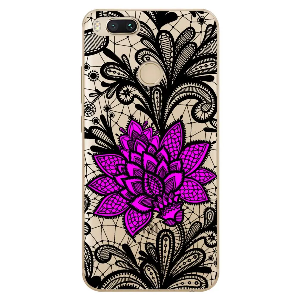 For Xiaomi Mi A1 5X Case Cover 5.5&quot Soft TPU Silicone Popular Cute Color Mandala Lace Stripe Flower Painted Pattern Phone |
