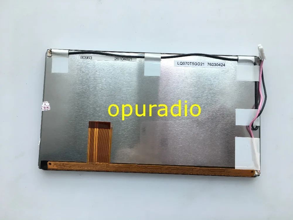 Shapp 7 &quotTFT ЖК дисплей LQ070T5GG21 экран для автомобиля GPS навигационные аудио