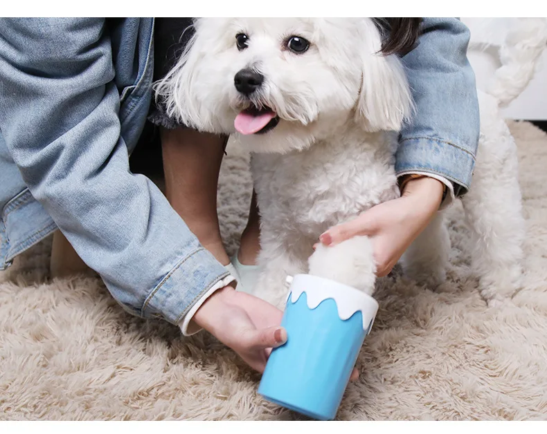Рекламная продукция 2019 новая Pet спринцовка для ног товары чистки собак