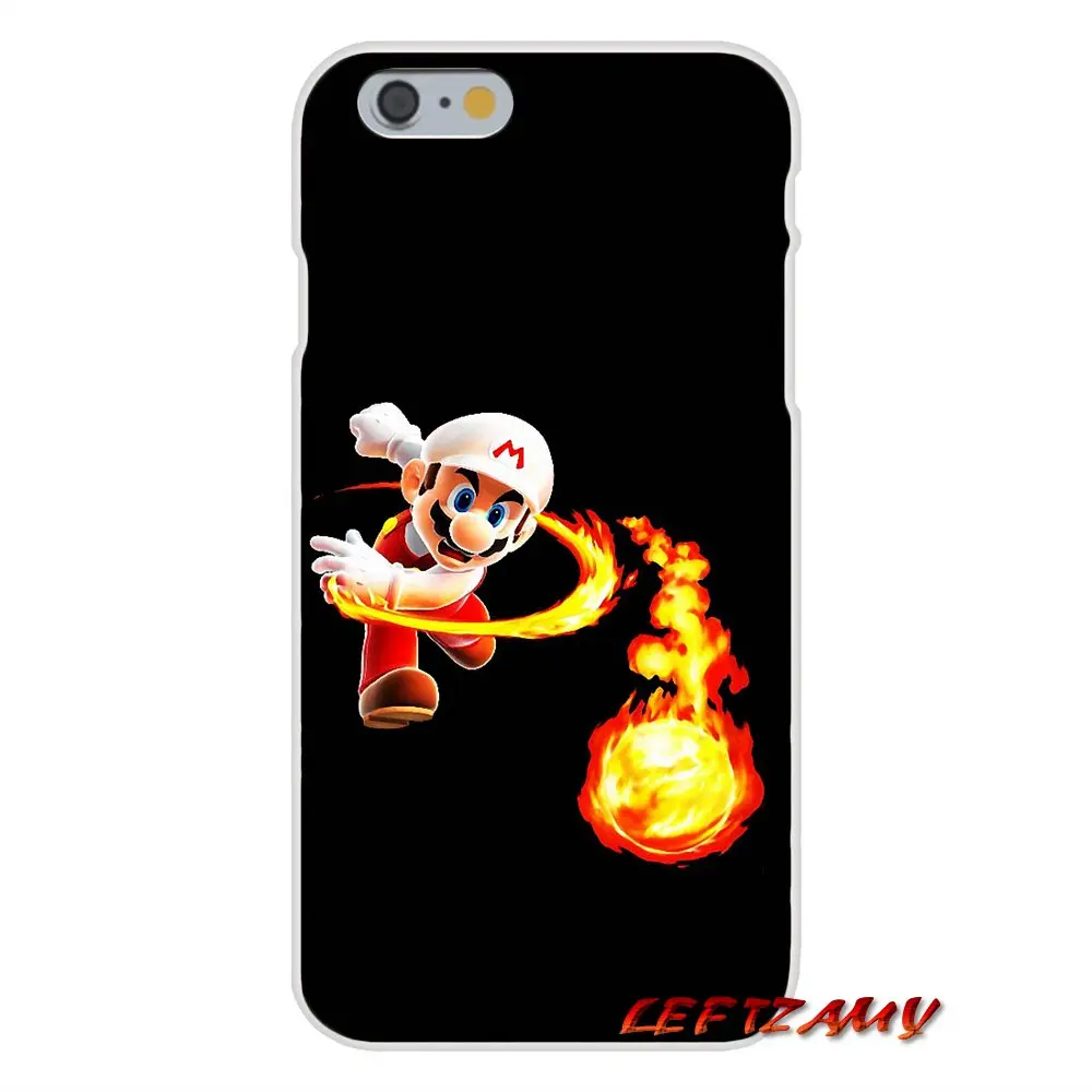 images 9 Супер Марио Bros Аксессуары чехлы для телефонов для iPhone X XR XS MAX 4 4s 5 5S 5C SE 6 6 S 7 8 Plus ipod touch 5 6 - Цвет: images 9