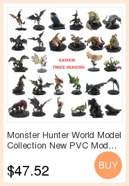 Фигурка украшения игрушки модель Япония Аниме монстр Охотник мир фигурка Nergigante ПВХ модели горячий Дракон Рождественский подарок