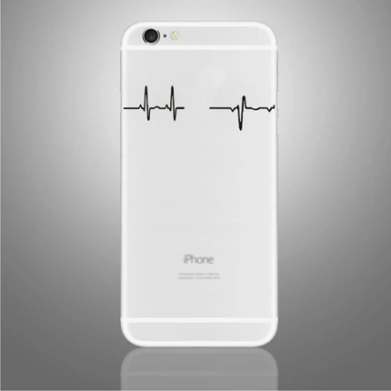 For iPhone6 B W(152) Мультфильм черный винил Стикеры s для iPhone X, для iPhone 6/7/8 Plus украшения кожного покрова для iPhone XS частичный стикер - Цвет: For iPhone6 B W(152)