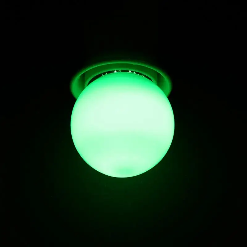 Green 3 Вт E27 Светодиодный светильник круглый цветной Глобус светильник для дома Бар вечерние декоративная лампа, освещение - Цвет: Green