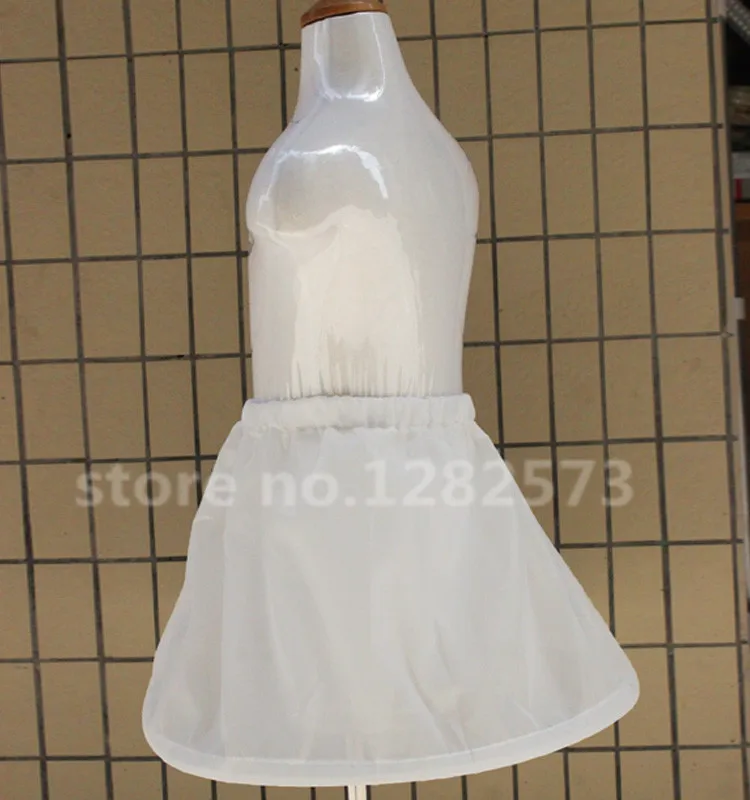 In Stock One Hoops Layer Petticoat for Flower Girl Dresses Cheap Simple Kid Crinoline Children Ball Gown/A Line Dress | Свадьбы и