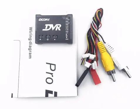 OCDAY ProDVR Pro DVR мини видео аудио рекордер FPV рекордер RC Квадрокоптер рекордер для FPV радиоуправляемые мультикоптеры