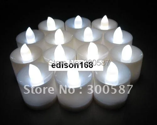 

New Electronic LED Flameless Flash Candle Light Lamp 5 color for light