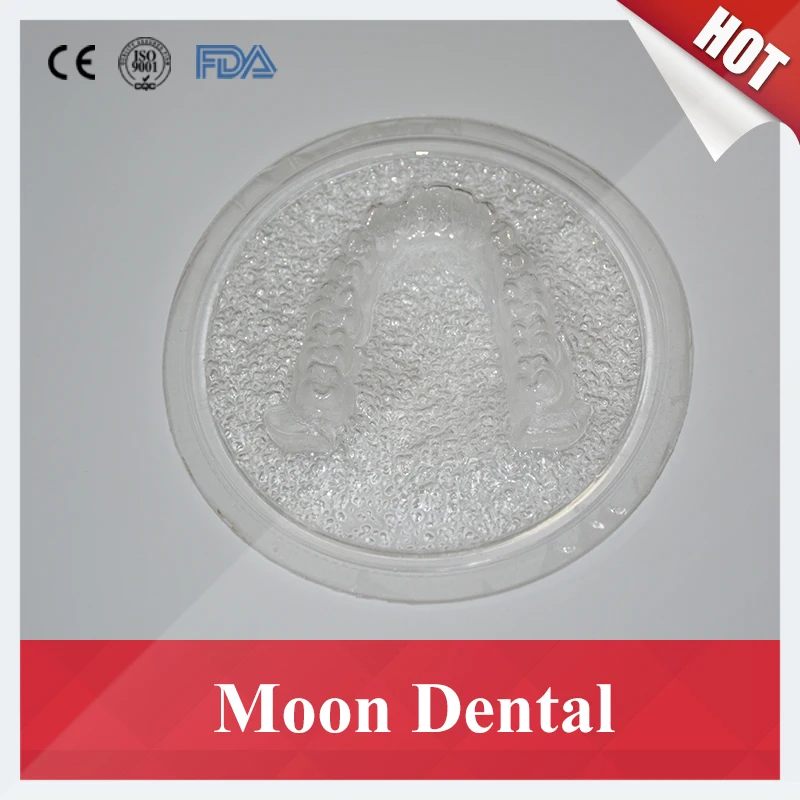 Круглый жесткий стоматологический пластиковый ортодонтический вакуумный