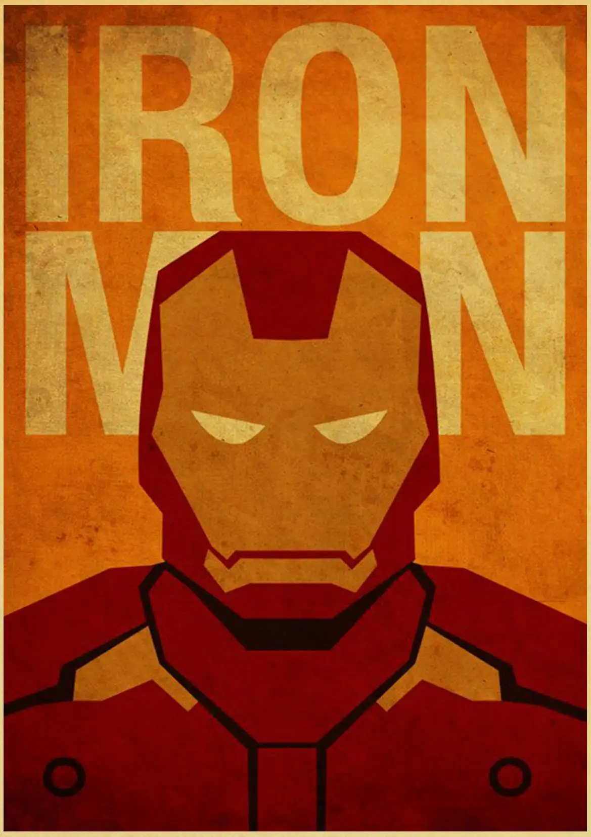 Мультфильм Мстители из комиксов Marvel Супер Герои фильм Супермен Бэтмен флэш плакат стены искусства живопись Детская комната Декор