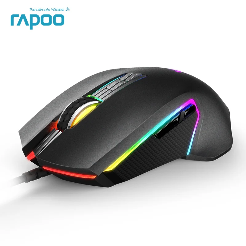 Новинка Rapoo V20PRO 8000 точек/дюйм 9 программируемый сенсор с кнопками PMW3325 оптическая