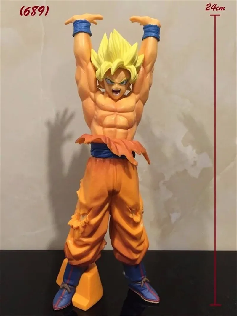 Новейшая аниме Dragon Ball Son Goku Genki Dama Spirit Bomb экшн фигурка Brinquedos DragonBall Коллекционная