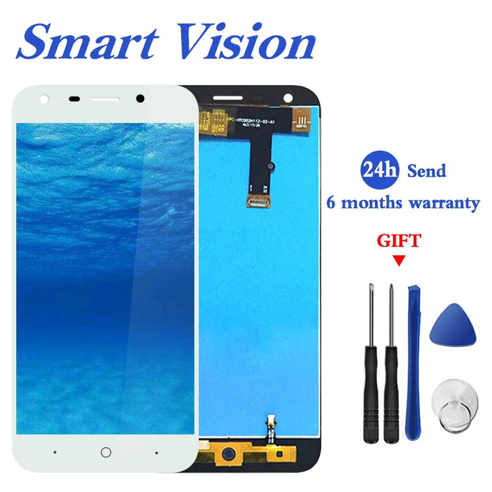 For ZTE Blade A6 A6 Lite LCD Display and Touch Screen Assembly Repair Parts With Tools+ Adhesive for ZTE Blade A6 A6 Lite