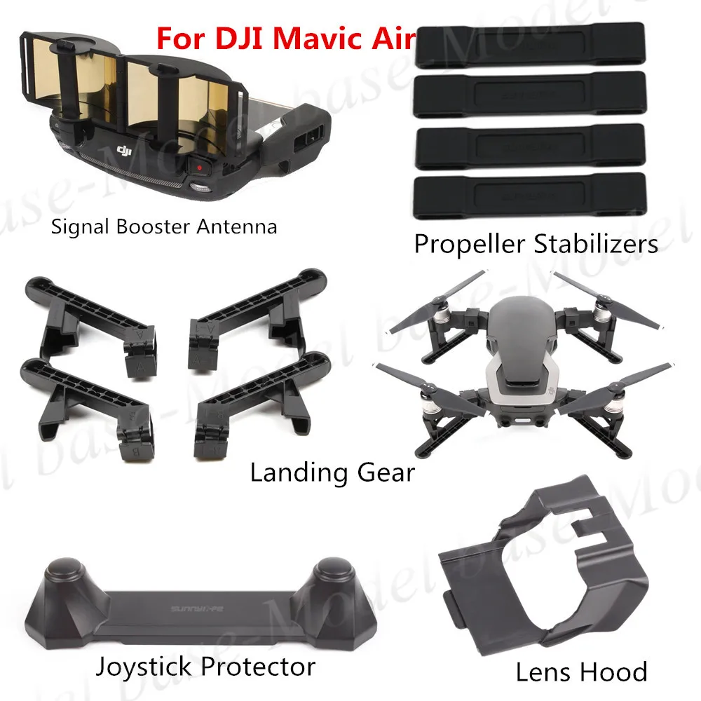 DJI Мавик Air 5 в 1 Аксессуары антенный усилитель сигнала + ДЖОЙСТИК Protector | Отзывы и видеообзор