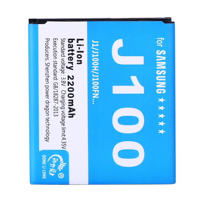 Новый оригинальный аккумулятор 2200 мАч для Samsung J1 J100 EB BJ100BBE J100F запасные части|battery