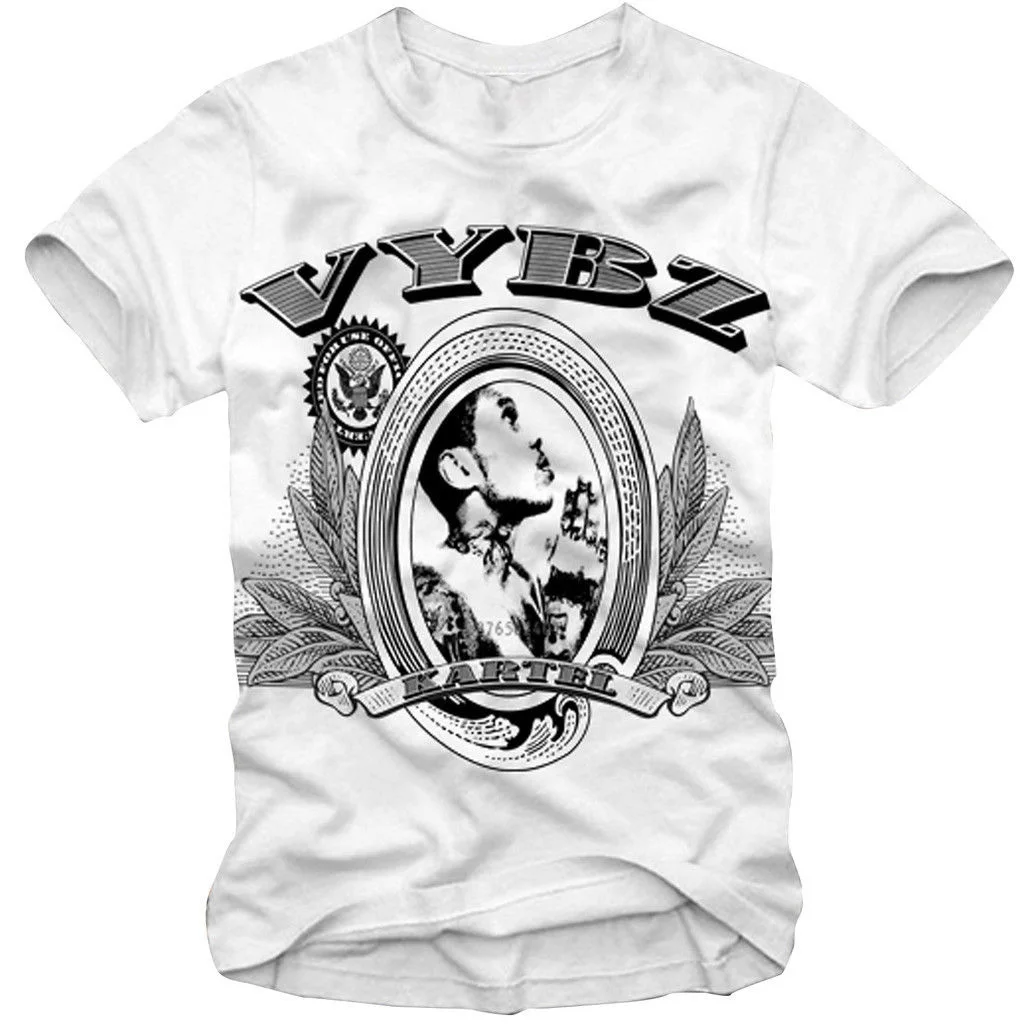 Футболка VYBZ KARTEL REGGAE DANCEHALL JAMAICA WEED 2555c 100% хлопок новые брендовые футболки|Мужские