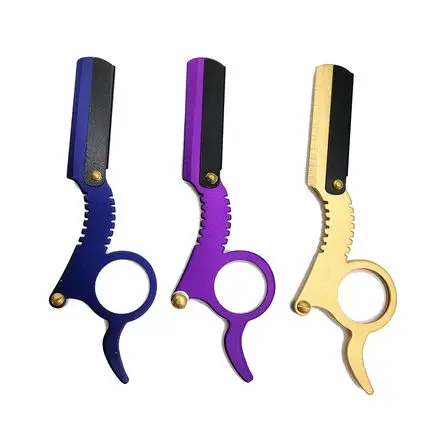 MZTD KUMIHO new style face shaver manual type straight barber razor mutiple colors available | Красота и здоровье